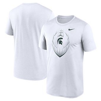 Men's Nike White Michigan State Spartans Primetime Legend Icon Performance T-Shirt