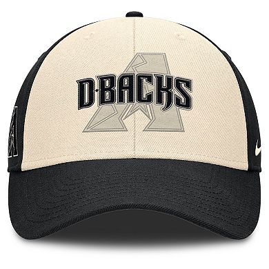 Men's Nike Black/Natural Arizona Diamondbacks Statement Club Performance Adjustable Hat