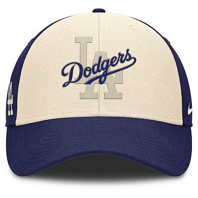 Men's Nike Royal/Natural Los Angeles Dodgers Statement Club Performance Adjustable Hat