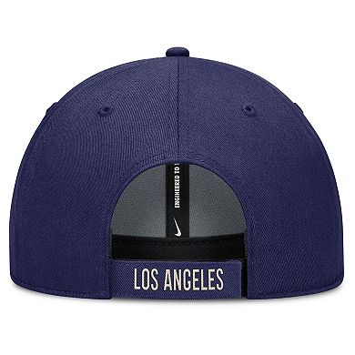 Men's Nike Royal/Natural Los Angeles Dodgers Statement Club Performance Adjustable Hat