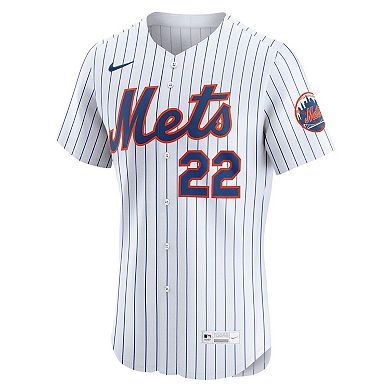 Men's Nike Juan Soto White New York Mets Home Elite Jersey