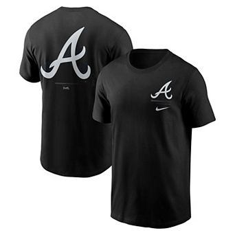 Men's Nike Black Atlanta Braves Lights Out Bar Loading T-Shirt