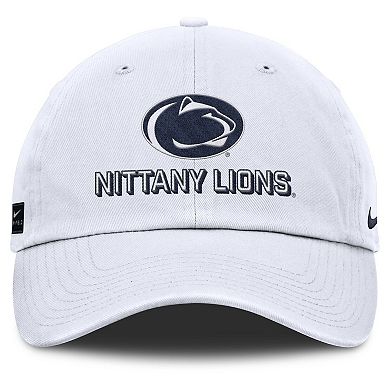 Men's Nike White Penn State Nittany Lions 2025 On-Field Club Adjustable Hat