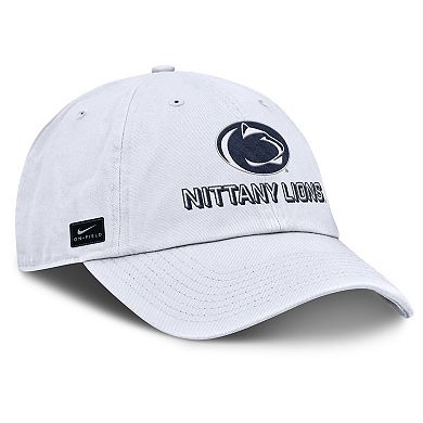 Men's Nike White Penn State Nittany Lions 2025 On-Field Club Adjustable Hat