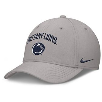 Men's Nike Gray Penn State Nittany Lions 2025 On-Field Rise Performance Flex Hat
