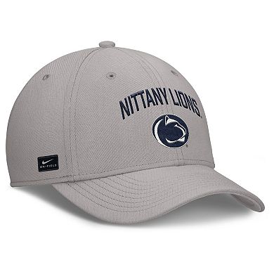 Men's Nike Gray Penn State Nittany Lions 2025 On-Field Rise Performance Flex Hat