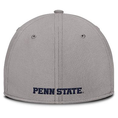Men's Nike Gray Penn State Nittany Lions 2025 On-Field Rise Performance Flex Hat