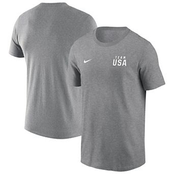 Men's Nike Gray Team USA Team Issue Legend Performance T-Shirt