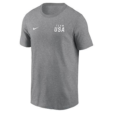 Men's Nike Gray Team USA Team Issue Legend Performance T-Shirt