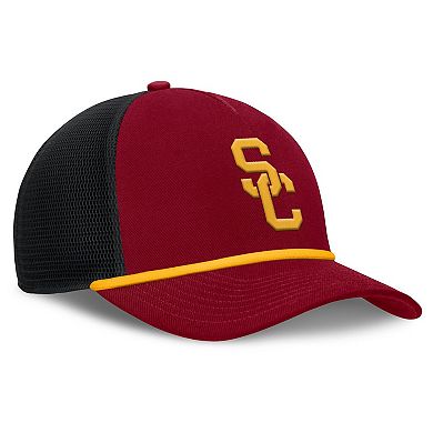 Men's Nike Cardinal USC Trojans Rise Primetime Trucker Adjustable Hat