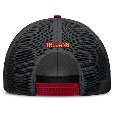 Men's Nike Cardinal USC Trojans Rise Primetime Trucker Adjustable Hat