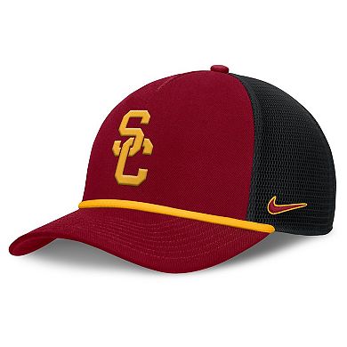 Men's Nike Cardinal USC Trojans Rise Primetime Trucker Adjustable Hat