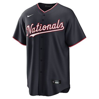 Men's Nike Dylan Crews Navy Washington Nationals Alternate Replica Jersey