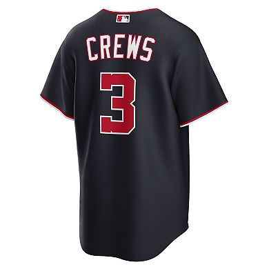 Men's Nike Dylan Crews Navy Washington Nationals Alternate Replica Jersey