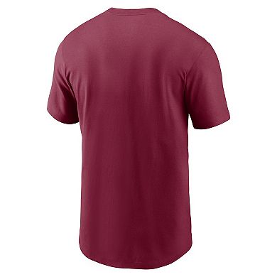 Men's Nike Garnet Florida State Seminoles Primetime Arch Stack T-Shirt