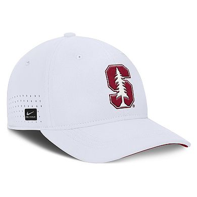Men's Nike White Stanford Cardinal 2025 On-Field Gameday Performance Flex Hat
