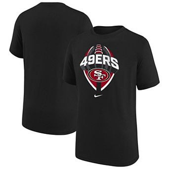 Youth Nike Black San Francisco 49ers Icon Legend T-Shirt