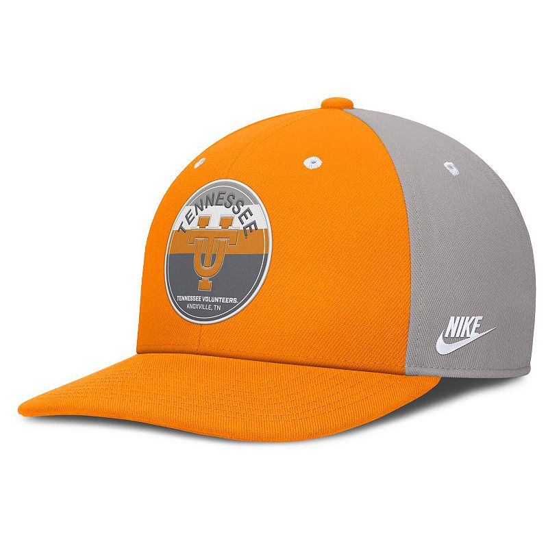 Men's Nike Tennessee Orange/Gray Tennessee Volunteers Prep Pro Performance Snapback Hat, 