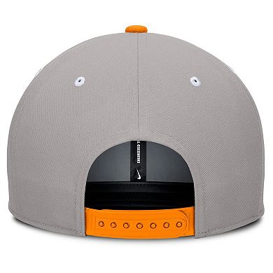 Men's Nike Tennessee Orange/Gray Tennessee Volunteers Prep Pro Performance Snapback Hat