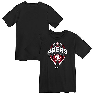 Preschool Nike Black San Francisco 49ers Icon Legend Performance T-Shirt