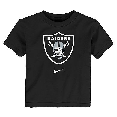 Toddler Nike Black Las Vegas Raiders Primary Logo Legend Performance T-Shirt