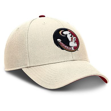 Men's Nike Natural Florida State Seminoles Rise Legacy Adjustable Hat