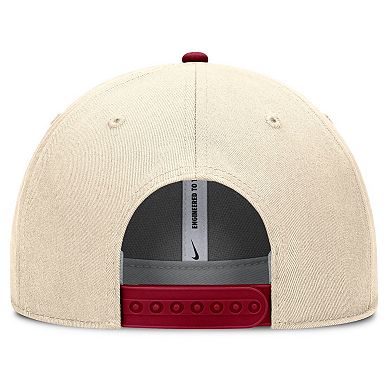 Men's Nike Natural USC Trojans Rise Legacy Adjustable Hat