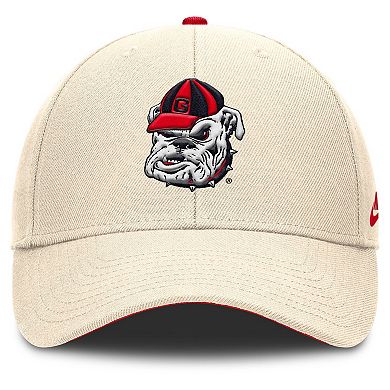 Men's Nike Natural Georgia Bulldogs Rise Legacy Adjustable Hat