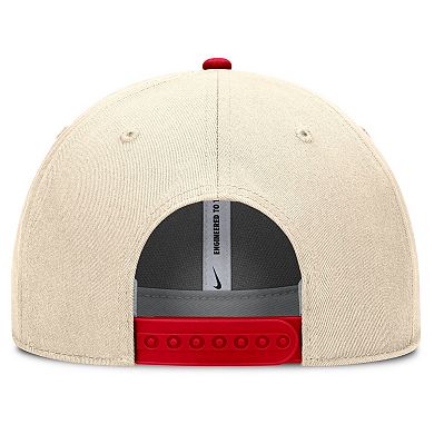 Men's Nike Natural Georgia Bulldogs Rise Legacy Adjustable Hat