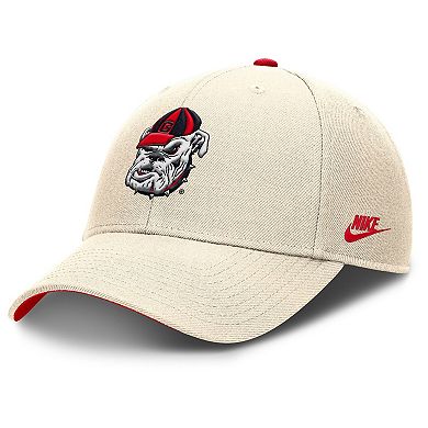 Men's Nike Natural Georgia Bulldogs Rise Legacy Adjustable Hat