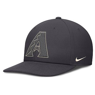Men's Nike Anthracite Arizona Diamondbacks Statement Pro Snapback Hat