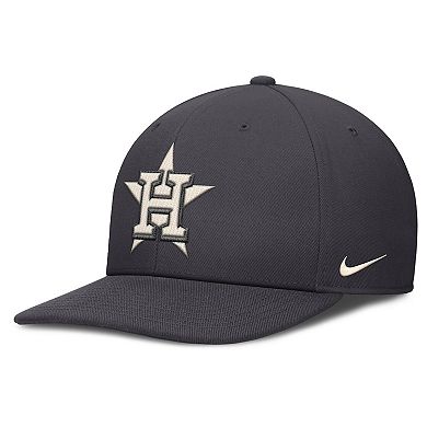 Men's Nike Anthracite Houston Astros Statement Pro Snapback Hat
