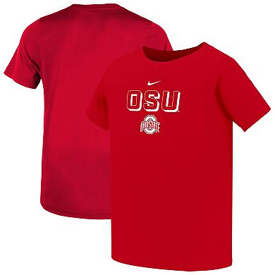 Toddler Nike Scarlet Ohio State Buckeyes Legend Performance T-Shirt