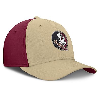 Men's Nike Gold/Garnet Florida State Seminoles 2025 Sideline Rise Local Performance Flex Hat