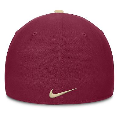 Men's Nike Gold/Garnet Florida State Seminoles 2025 Sideline Rise Local Performance Flex Hat