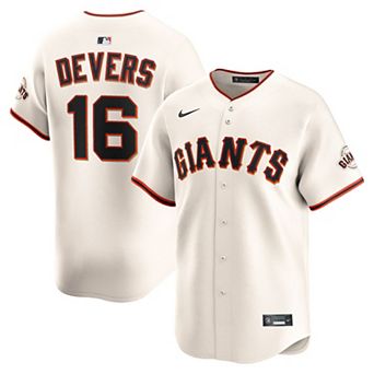 Men's Nike Rafael Devers Cream San Francisco Giants Home Limited Player Jersey