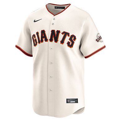 Men's Nike Rafael Devers Cream San Francisco Giants Home Limited Player Jersey