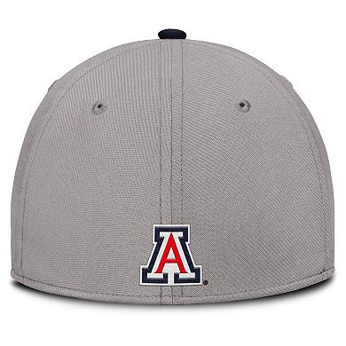 Men's Nike Gray Arizona Wildcats Rise Prep Performance Flex Hat