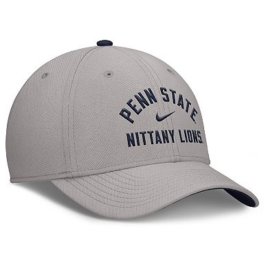 Men's Nike Gray Penn State Nittany Lions Rise Prep Performance Flex Hat