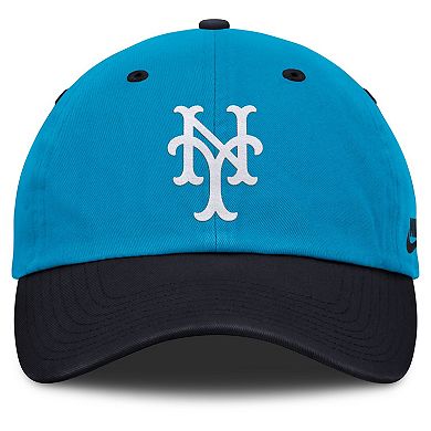 Men's Nike Blue/Navy New York Mets Neon 90s Club Adjustable Hat