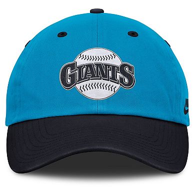 Men's Nike Blue/Navy San Francisco Giants Neon 90s Club Adjustable Hat