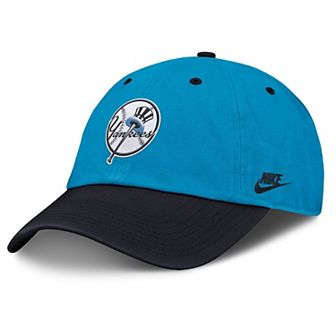 Men's Nike Blue/Navy New York Yankees Neon 90s Club Adjustable Hat