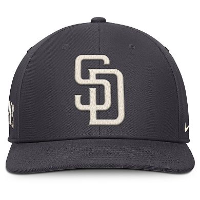 Men's Nike Anthracite San Diego Padres Statement Pro Snapback Hat