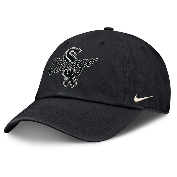 Men's Nike Black Chicago White Sox Statement Club Adjustable Hat