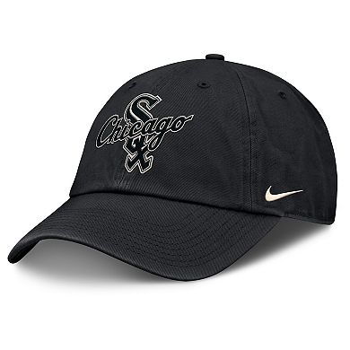 Men's Nike Black Chicago White Sox Statement Club Adjustable Hat