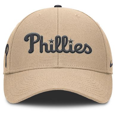 Men's Nike Khaki Philadelphia Phillies Rise Adjustable Hat