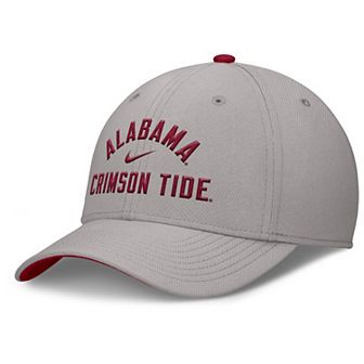 Men's Nike Gray Alabama Crimson Tide Rise Prep Performance Flex Hat