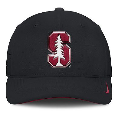 Men's Nike Black Stanford Cardinal 2025 On-Field Gameday Performance Flex Hat