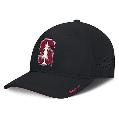 Men's Nike Black Stanford Cardinal 2025 On-Field Gameday Performance Flex Hat
