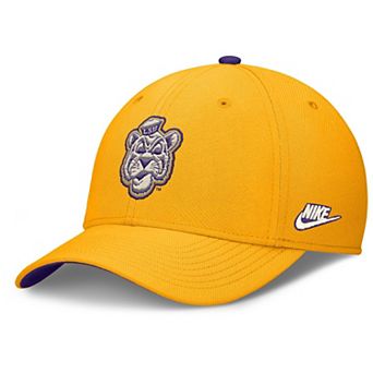 Men's Nike Gold LSU Tigers Legacy Rise Performance Flex Hat